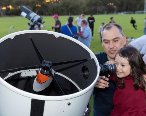 Astrofest allows enquiring minds to get hands on with stargazing and interactive exhibits showcasing the wonders of the Universe