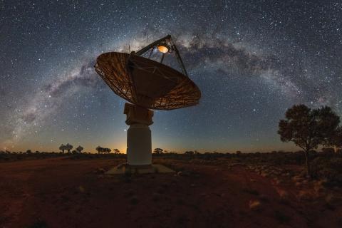 The Australian Square Kilometre Array Pathfinder (ASKAP) is located at the Murchison Radio-astronomy Observatory in Western Australia