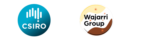CSIRO and Wajarri Group logos