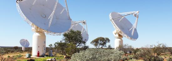 The Australian Square Kilometre Array Pathfinder (ASKAP) is located at the Murchison Radio-astronomy Observatory in Western Australia