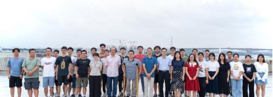 Group photo of Chinese students at the SKA summer school