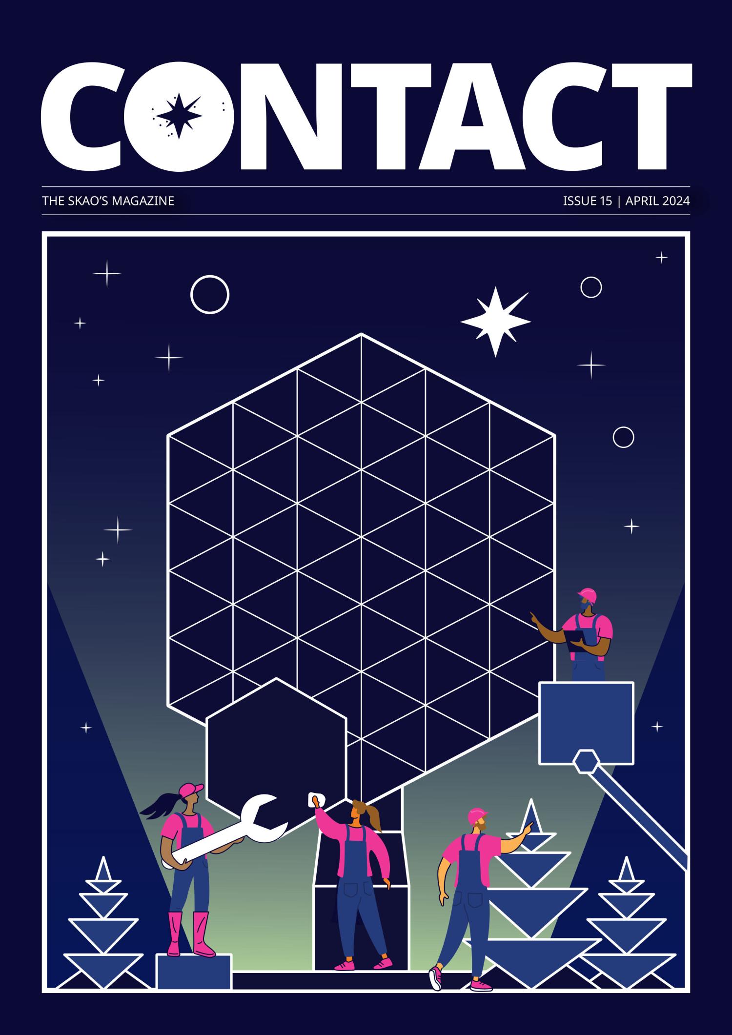 Front cover of Contact 15 magazine