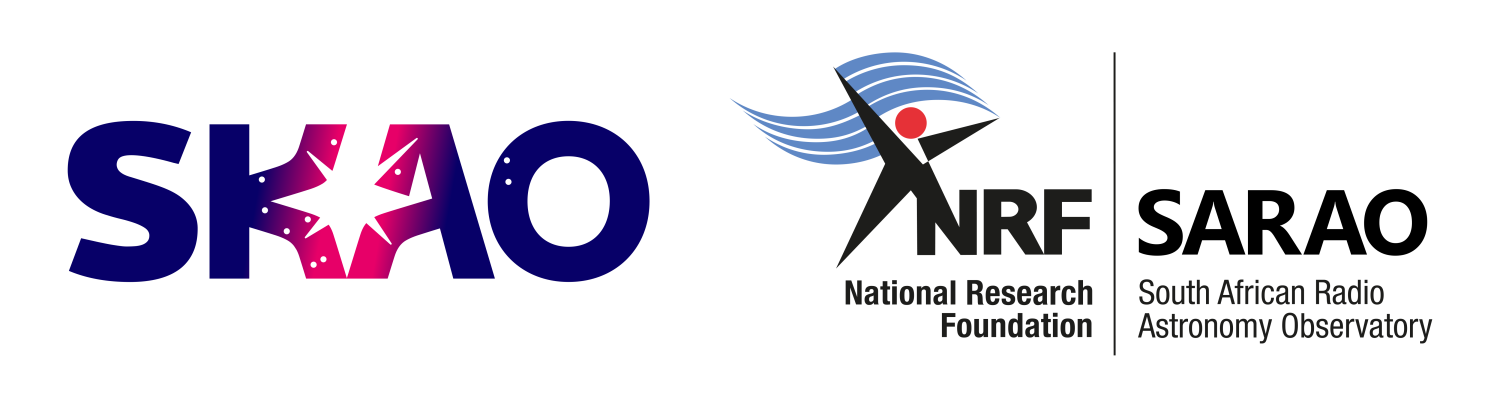 SKAO and SARAO logos