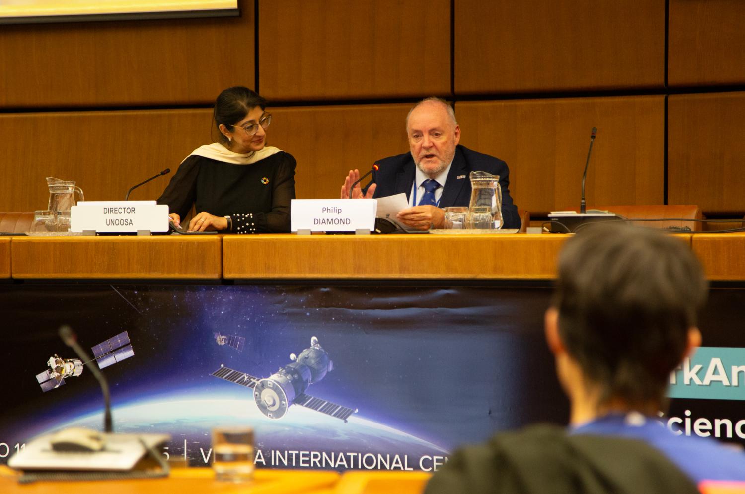 Pictures of UNOOSAand SKAO directors.