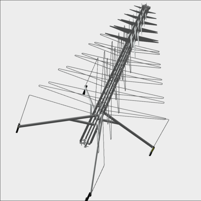 Model of an SKA-Low antenna