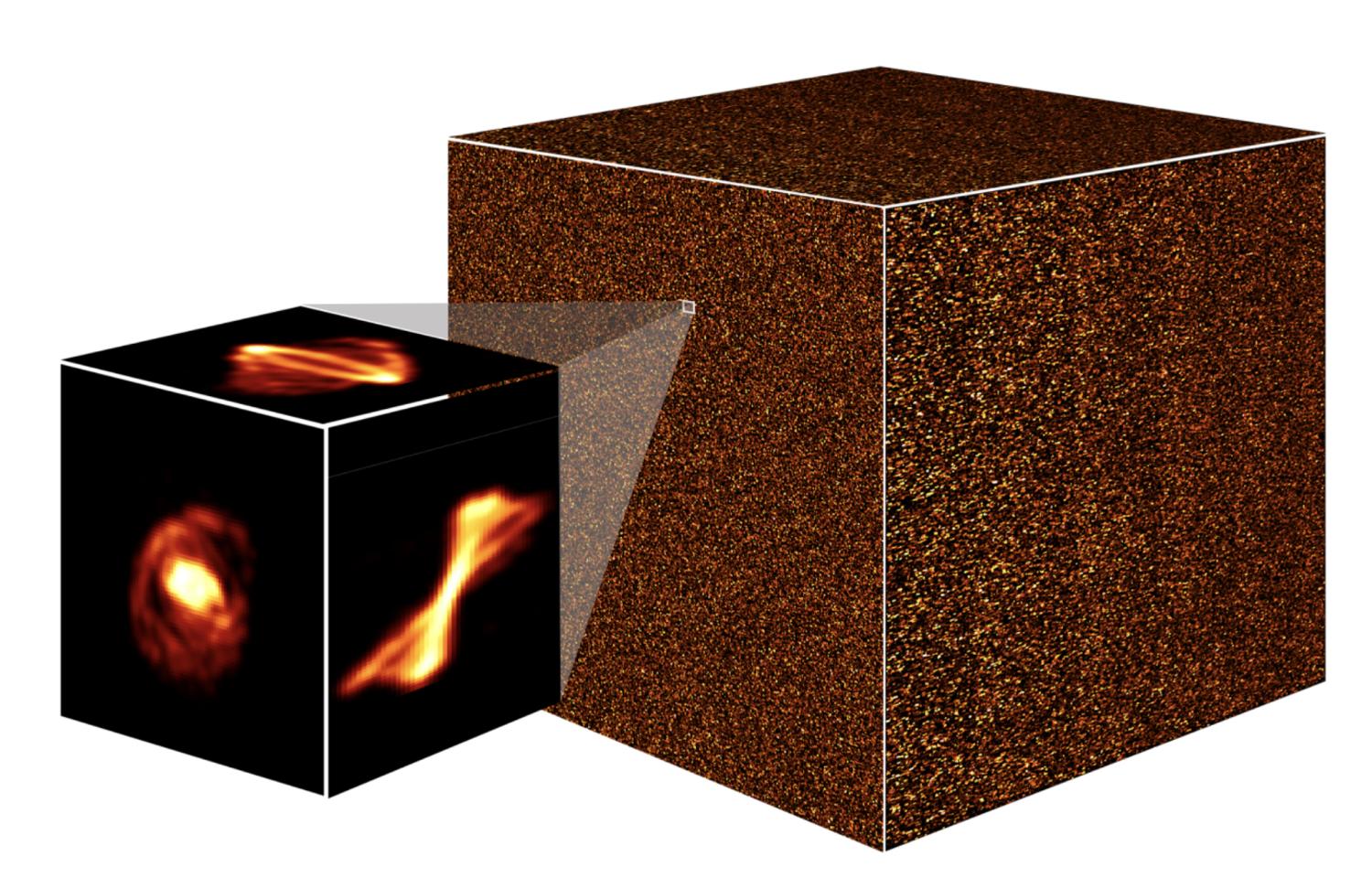 Image of the HI cube