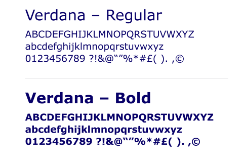 brand typefaces (fallback)
