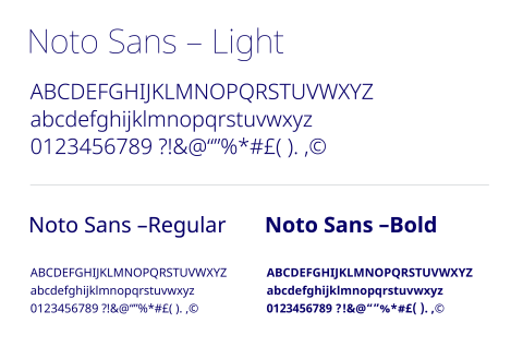 brand typefaces